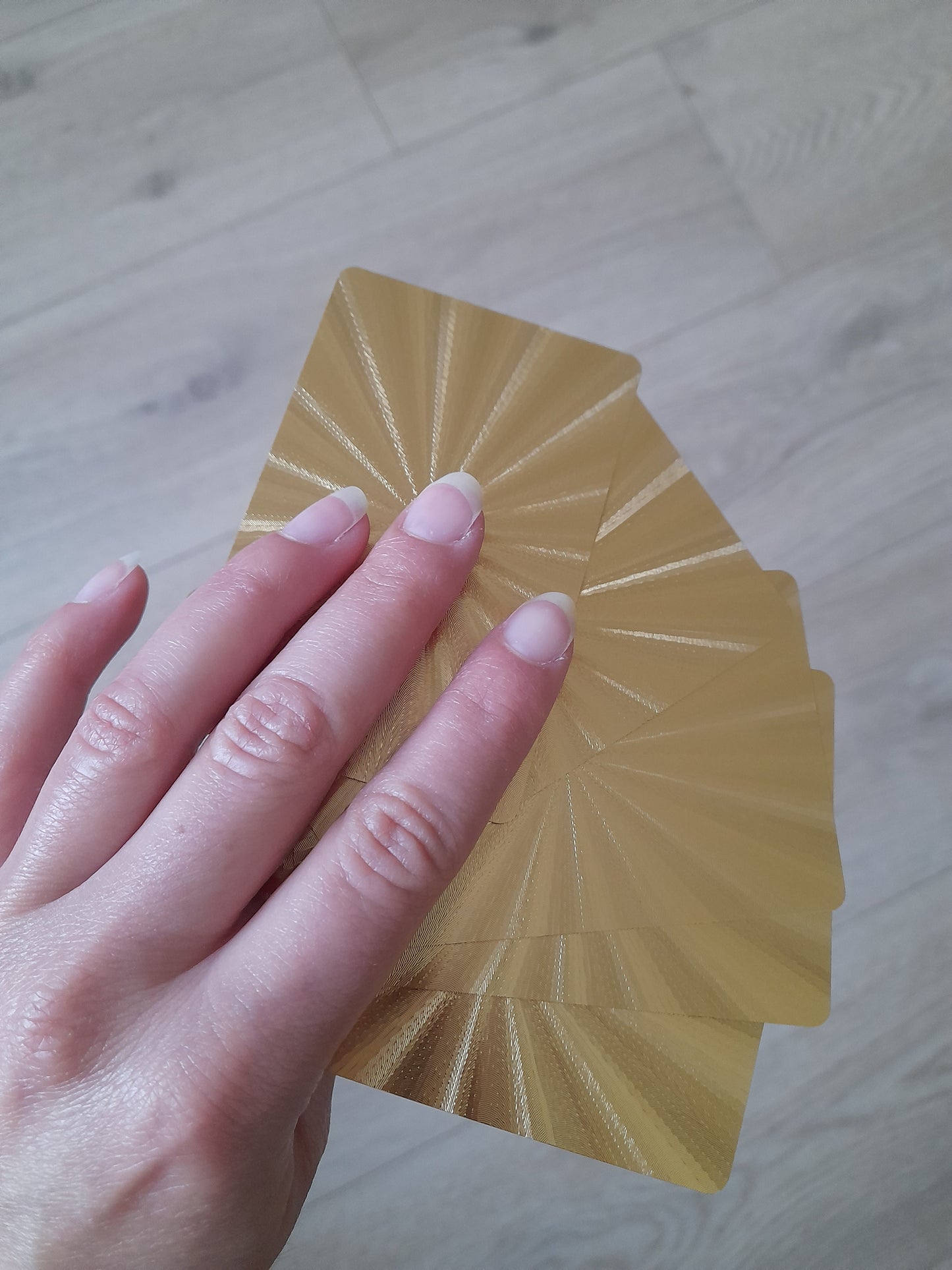 ♠️ Cartes à jouer Or et Argent