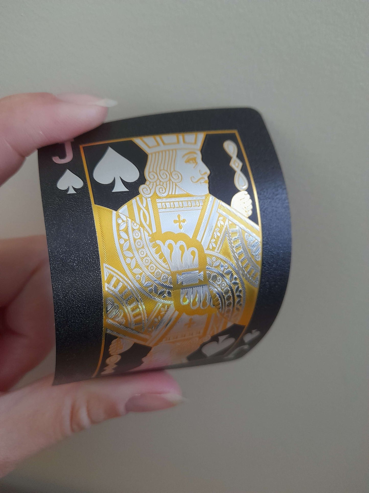 ♣️ Cartes à jouer Noir Or