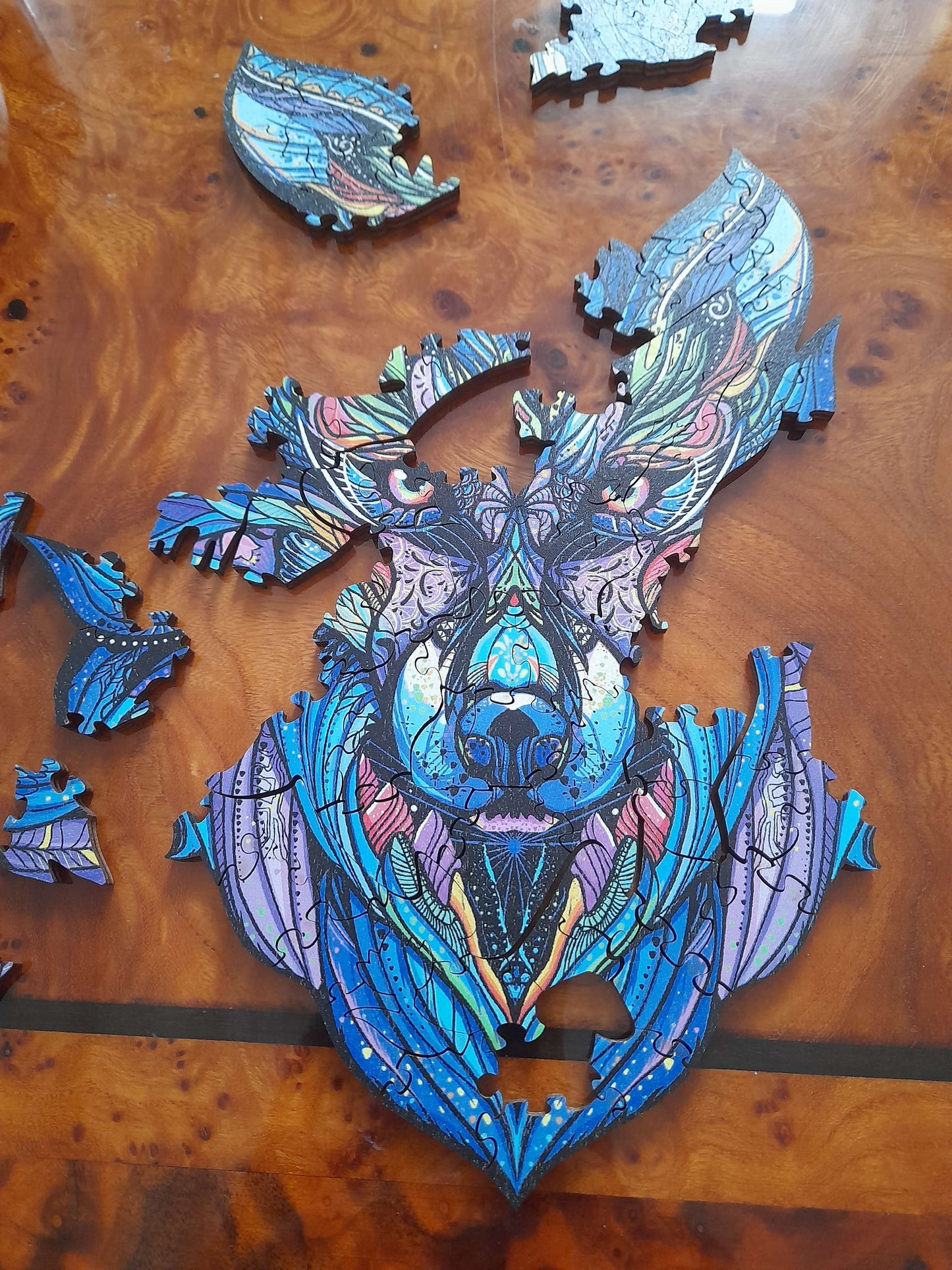 🐦Puzzles Animaux en Bois