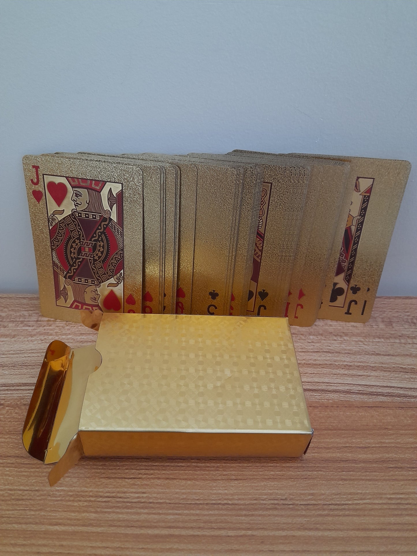 ♠️ Cartes à jouer Or et Argent