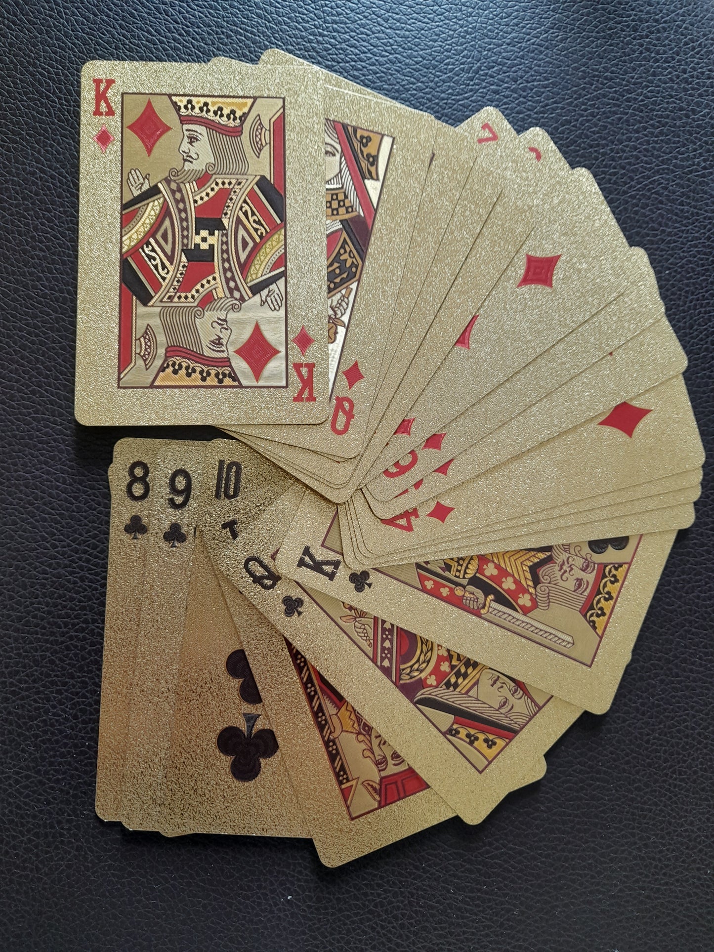 ♠️ Cartes à jouer Or et Argent