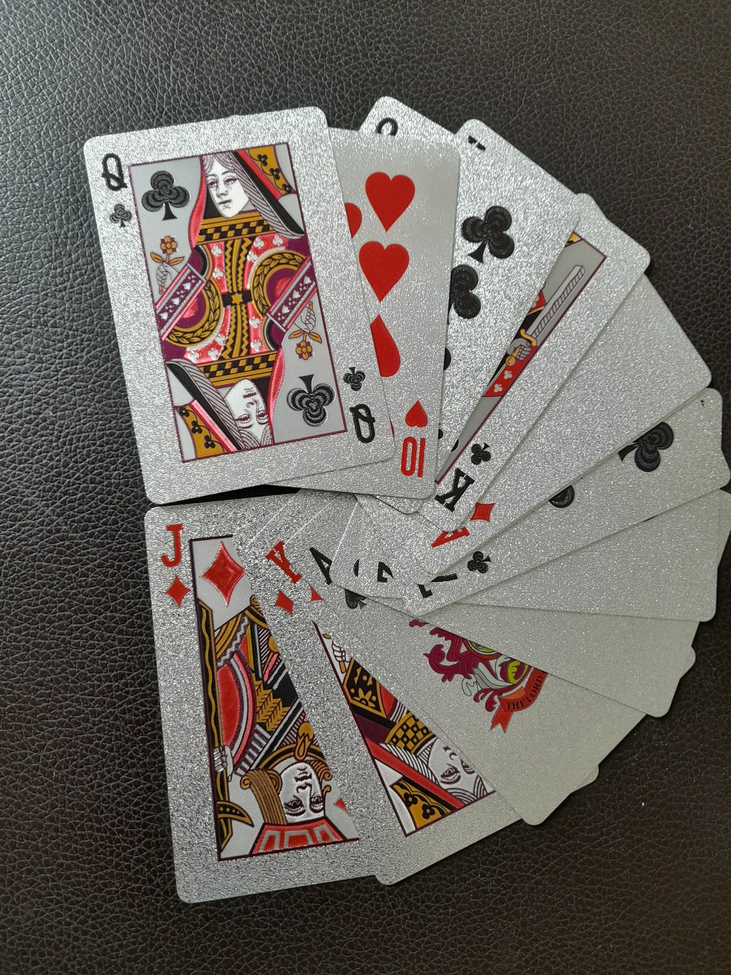 ♠️ Cartes à jouer Or et Argent