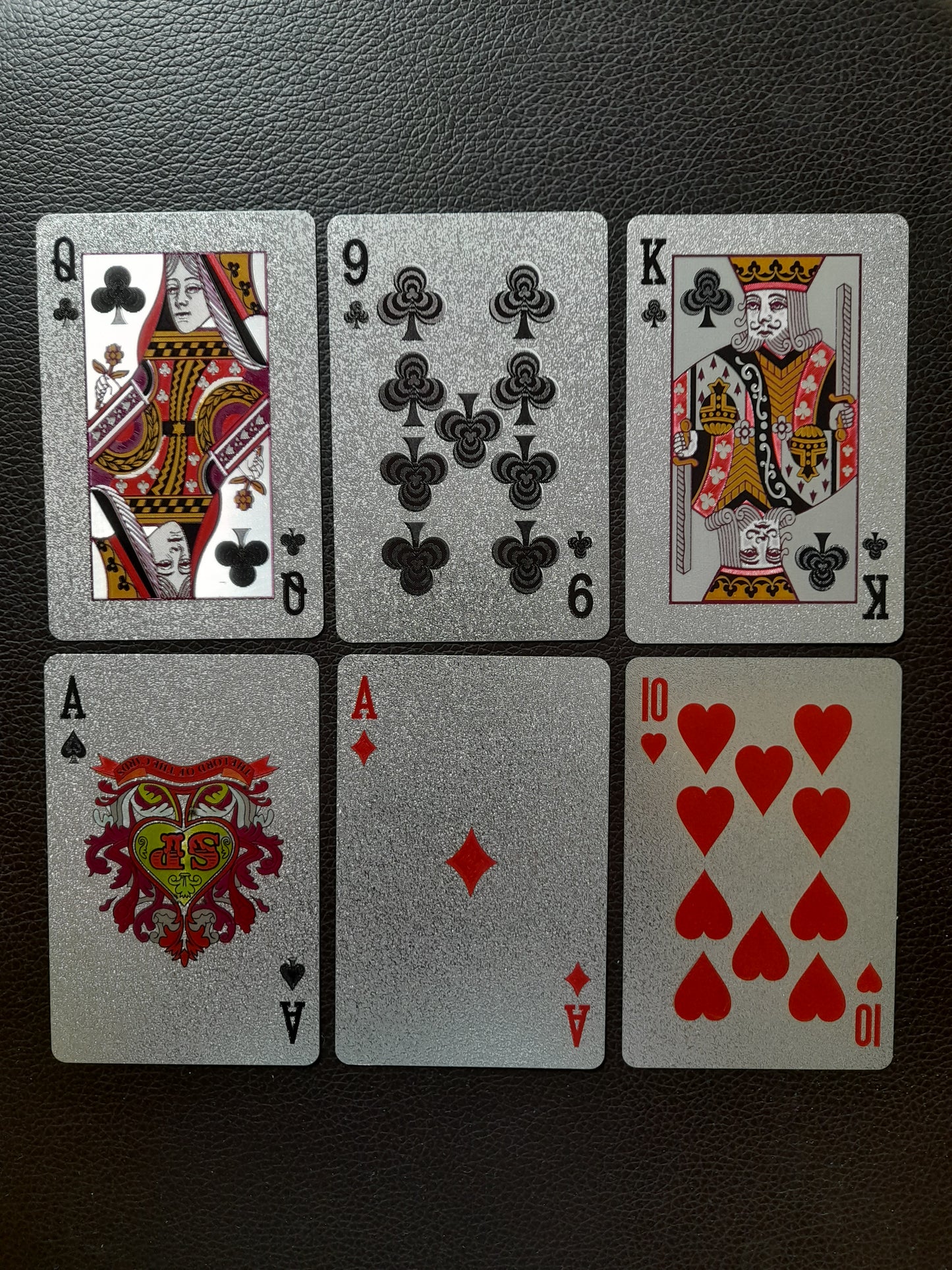 ♠️ Cartes à jouer Or et Argent
