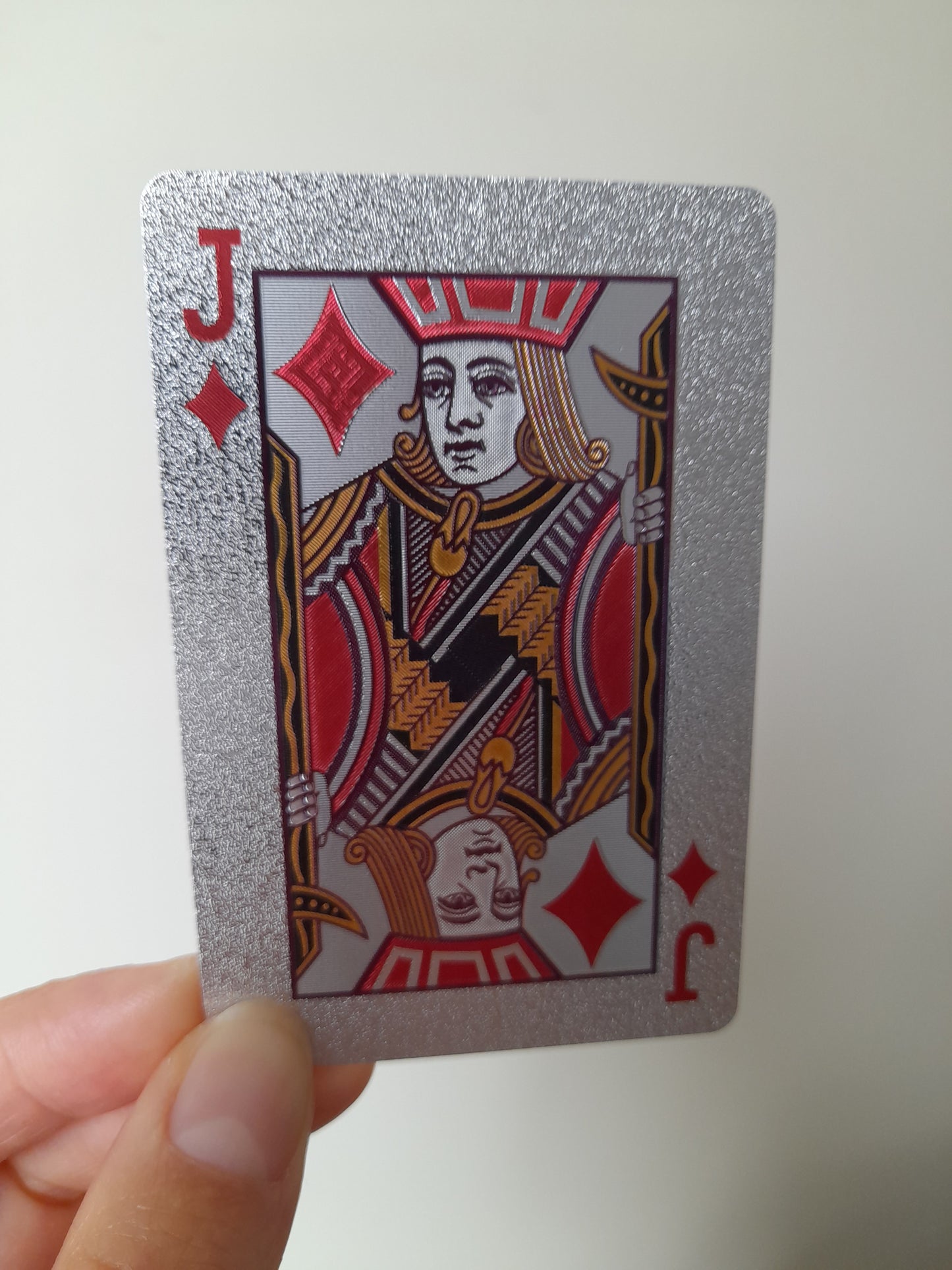 ♠️ Cartes à jouer Or et Argent