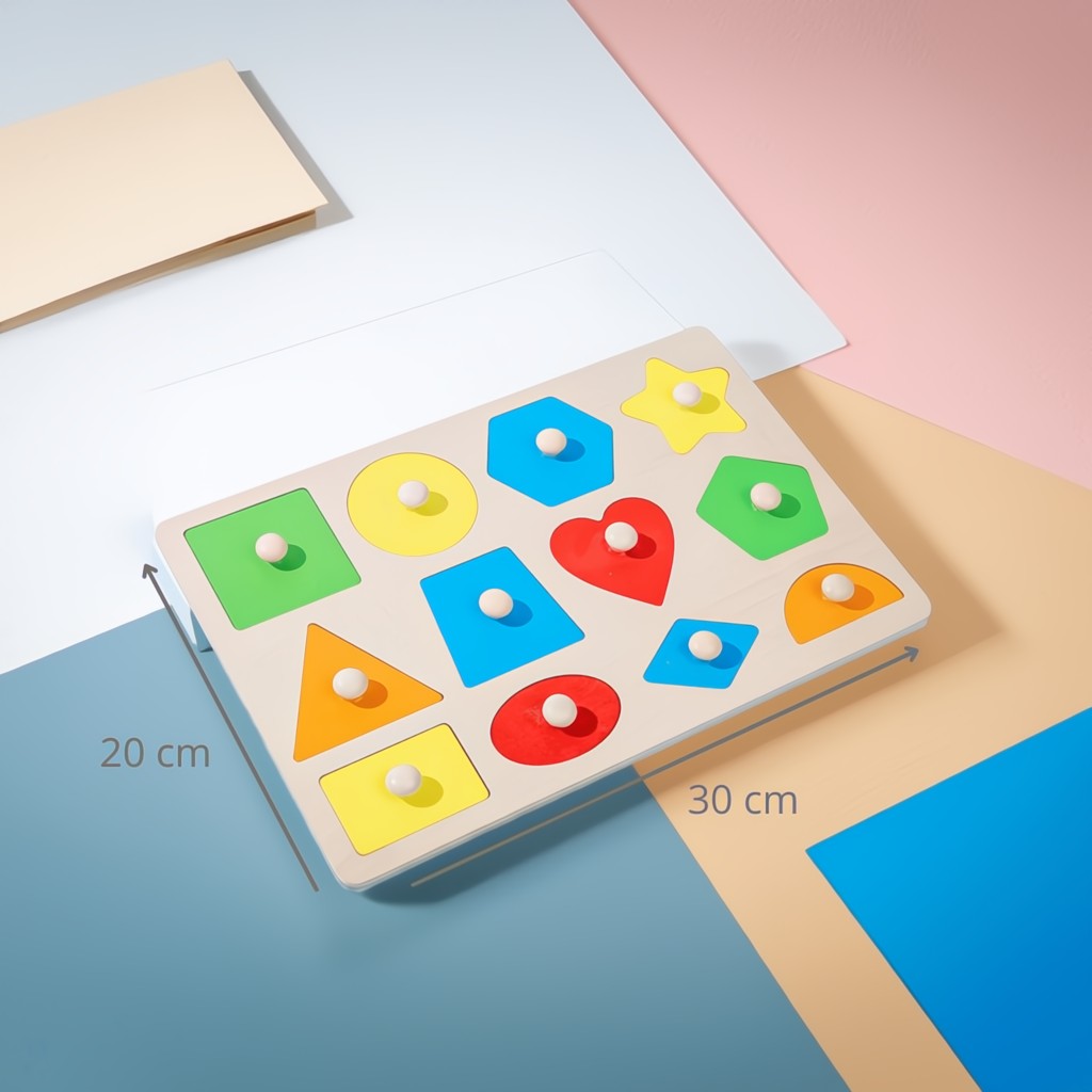 🧩Puzzle Montessori Géométrique