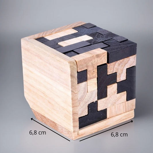 Puzzle créatif Verrouillage En Bois - Jouet Éducatif