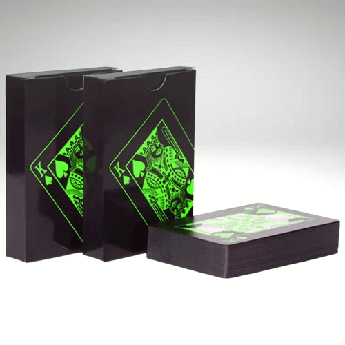 🍀Cartes à Jouer Vertes - InstantJeux
