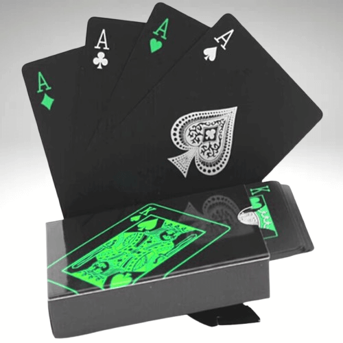 🍀Cartes à Jouer Vertes - InstantJeux