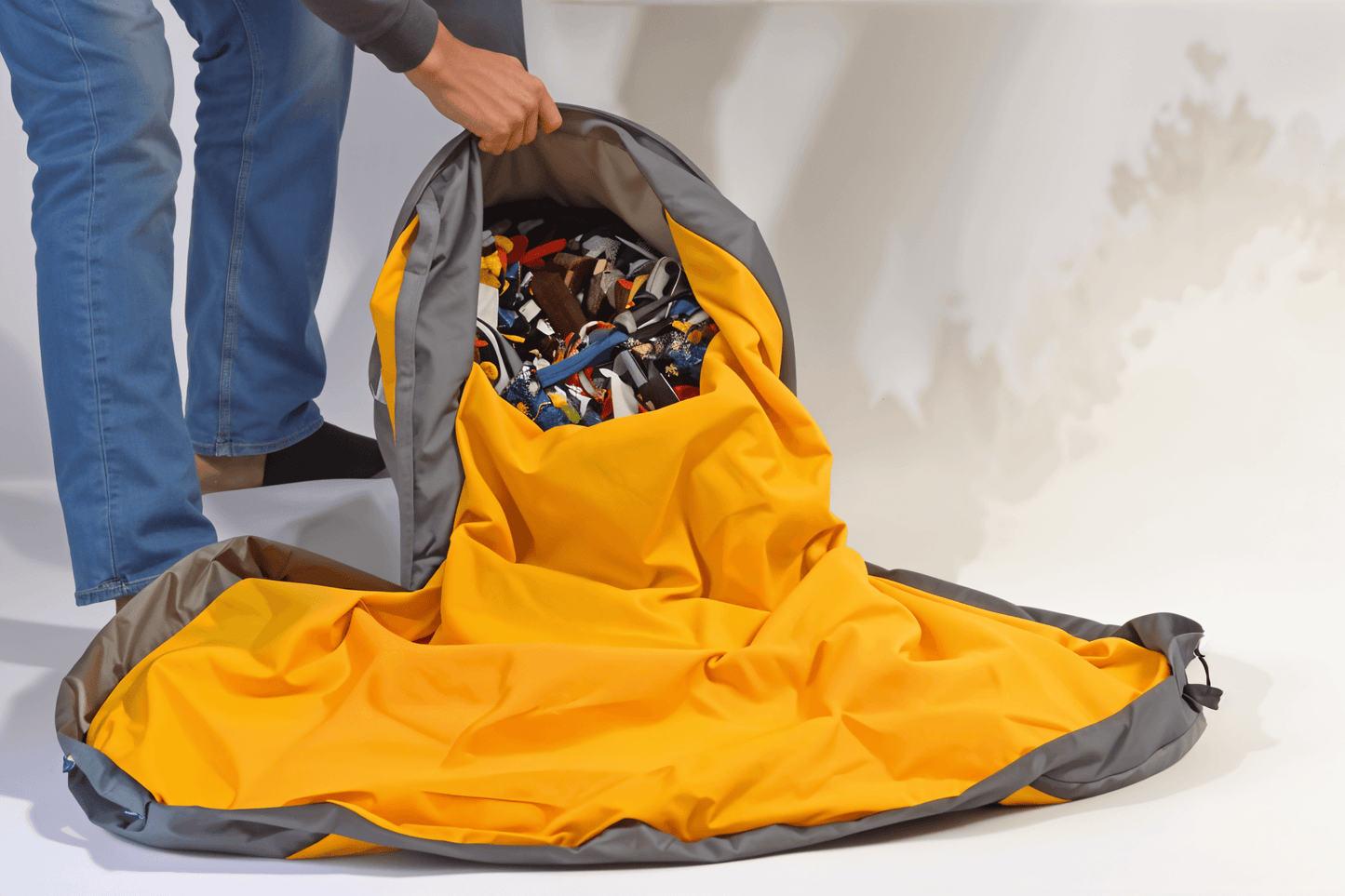 Sac de rangement portable pour jouets d'enfants