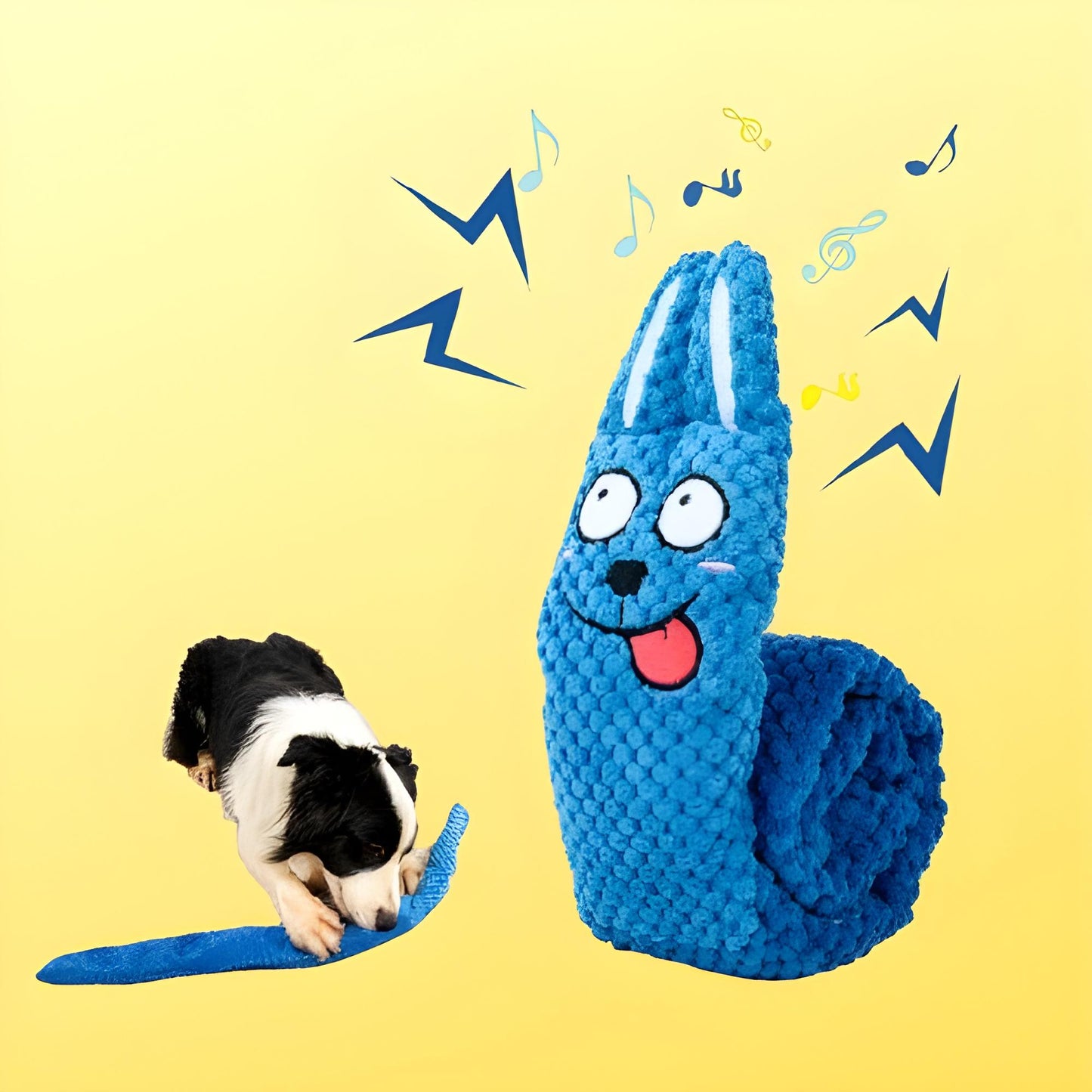 Tapis de Fouille Interactif pour Chiens – Jouet Stimulant avec Couineurs et Cache-Friandises