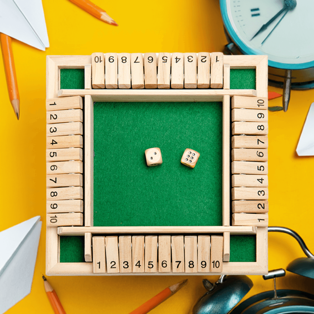 🔢Jeu de Flop Quatre Faces - Fermer la boîte - InstantJeux