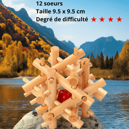🧒 Jouet éducatif en bois pour enfant - InstantJeux