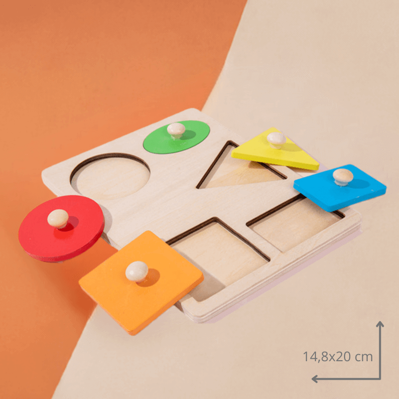 🧩Puzzle Montessori Géométrique - InstantJeux