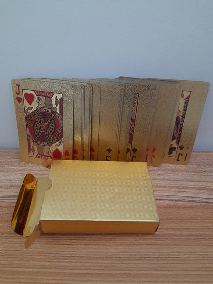 ♠️ Cartes à jouer Or et Argent