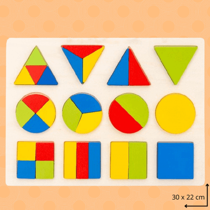 ▶️ Puzzle Montessori Formes et Couleurs - InstantJeux