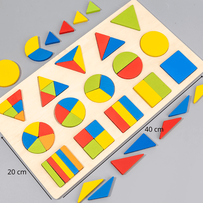 ▶️ Puzzle Montessori Formes et Couleurs - InstantJeux