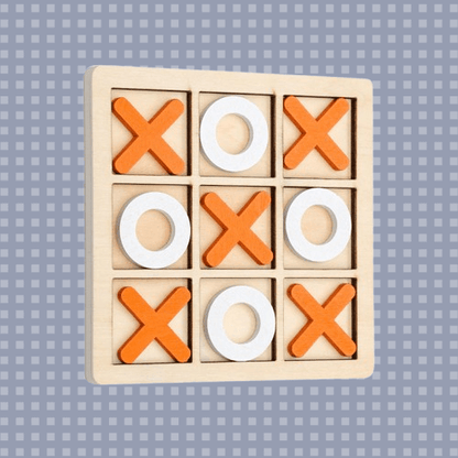 Tic-Tac-Toe en Bois : Le Classique Réinventé ! - InstantJeux