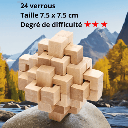 🧒 Casse-tête en bois pour enfants - Jouet éducatif - InstantJeux