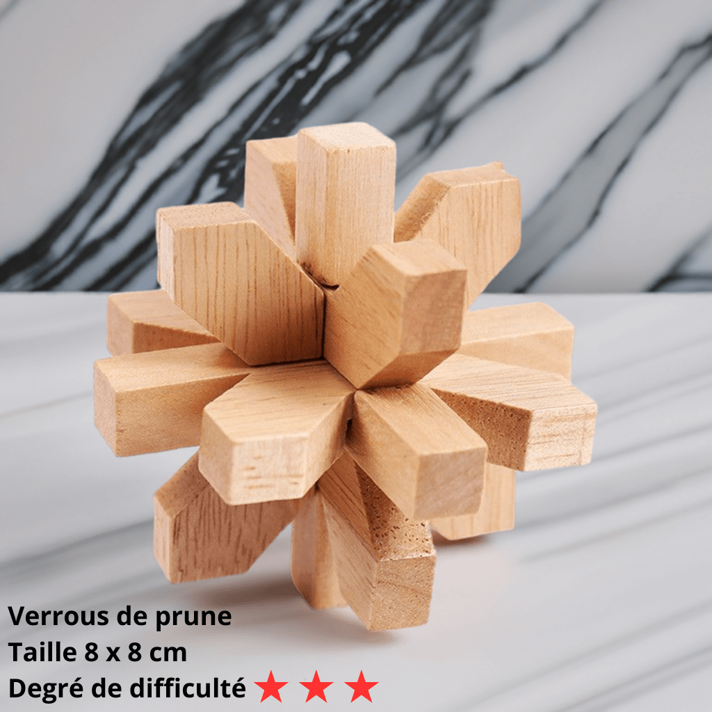 🧒 Casse-tête en bois pour enfants - Jouet éducatif - InstantJeux