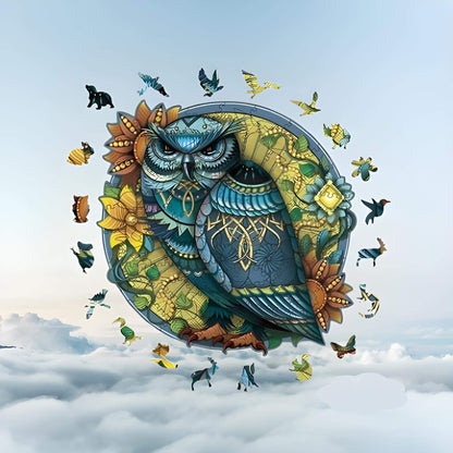 🐦Puzzles Animaux en Bois