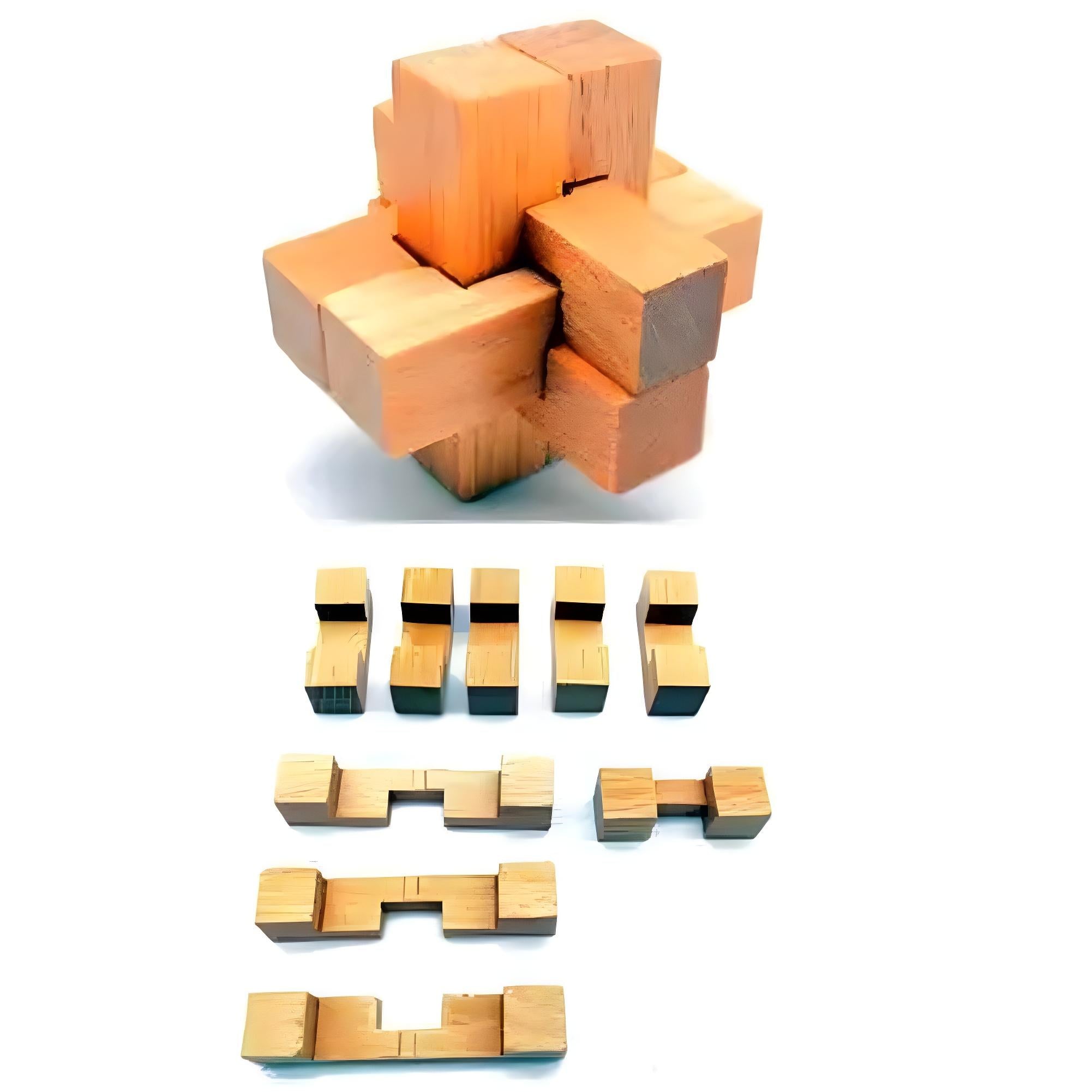 🧒 Casse-tête en bois pour enfants - Jouet éducatif