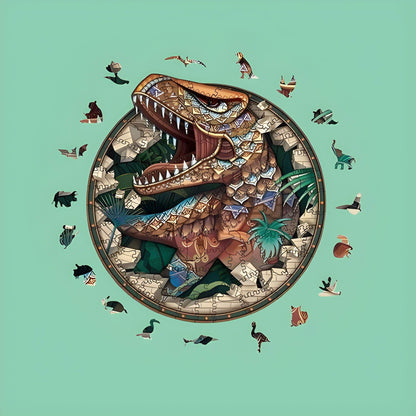 🐦Puzzles Animaux en Bois