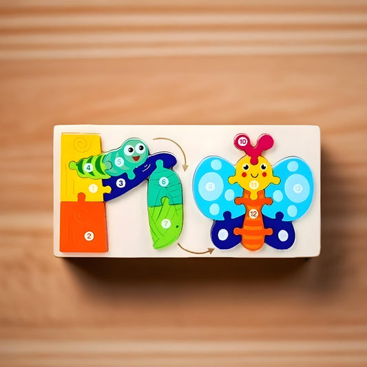 🦆Animal Awakening Puzzle - Discovery of wooden animals