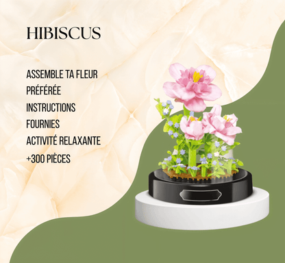 Fleur en particules : Un jardin miniature à construire
