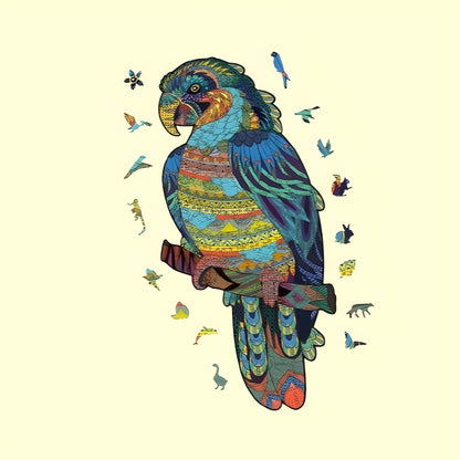 🐦Puzzles Animaux en Bois
