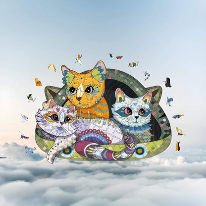 🐦Puzzles Animaux en Bois