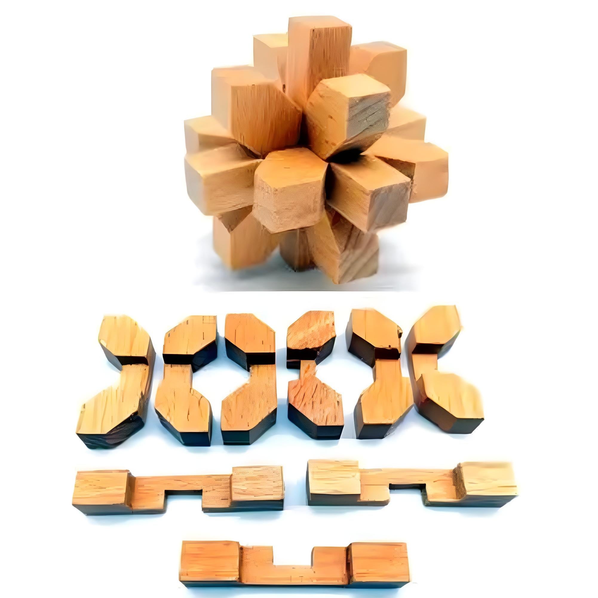 🧒 Casse-tête en bois pour enfants - Jouet éducatif