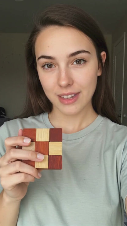 💡Casse-tête en bois 3-en-1